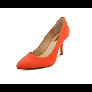 INC shoes in orange
